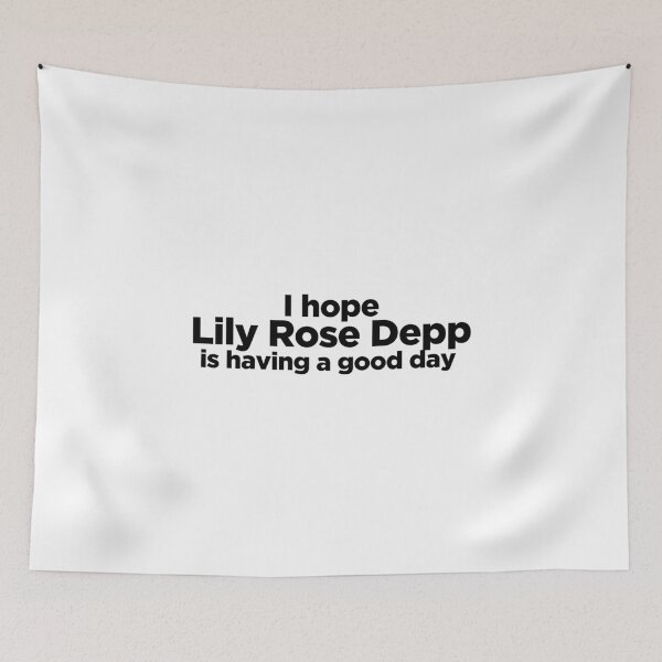 Item preview, I love lily rose depp designed and sold by BonnieDriver.