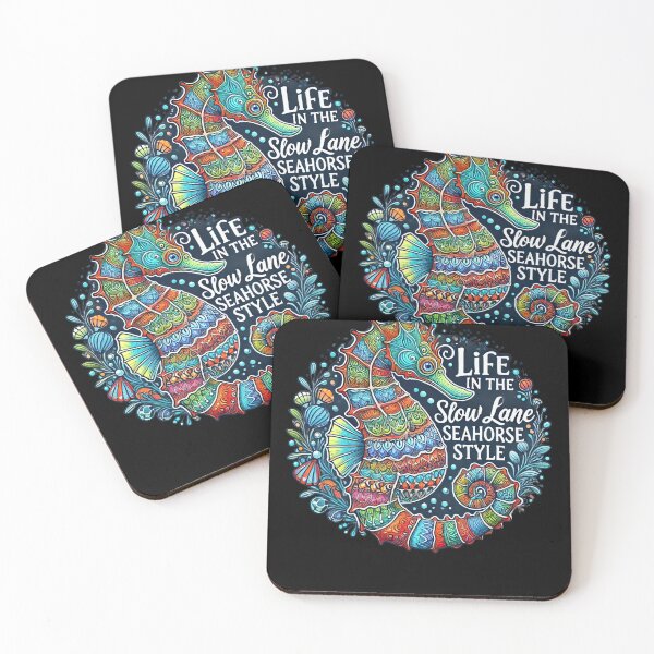 Item preview, Life in the Slow Lane Seahorse Style designed and sold by SandbarTees.