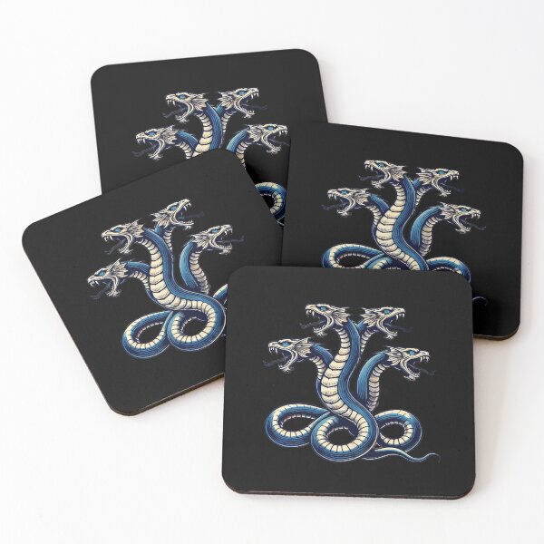 Item preview, Blue Hydra Greek Mythology Blue Dragon  designed and sold by ToxiCool.
