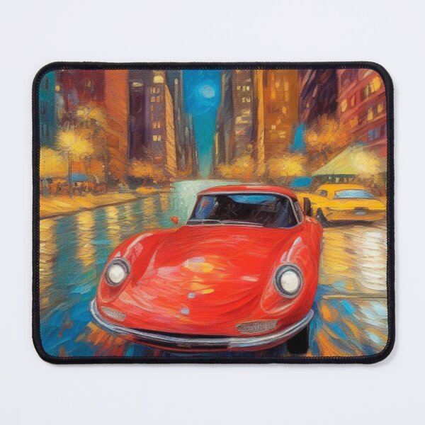 Item preview, Classic red sport car paint designed and sold by Ecliz.