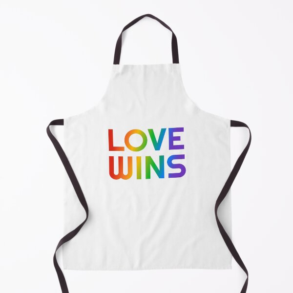 Item preview, Love Wins LGBT Rainbow Text designed and sold by Inspirationmotivation.