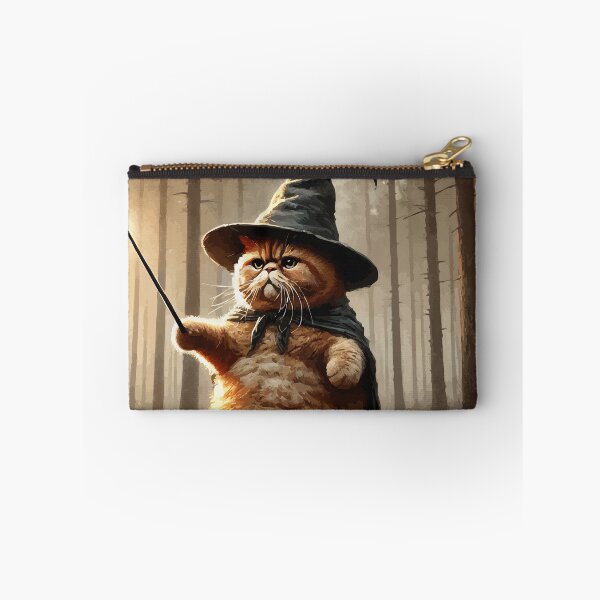 Item preview, Meowzard Cat Wizard Funny Halloween designed and sold by TomFrontierArt.