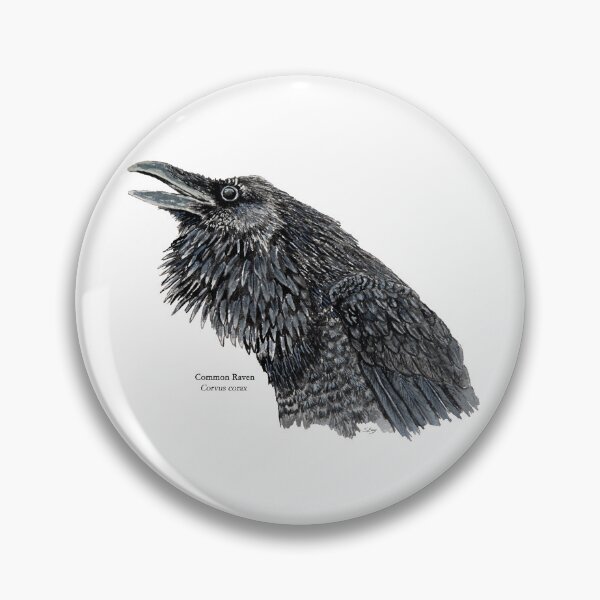Item preview, Common Raven Painting designed and sold by Stephen Emms.