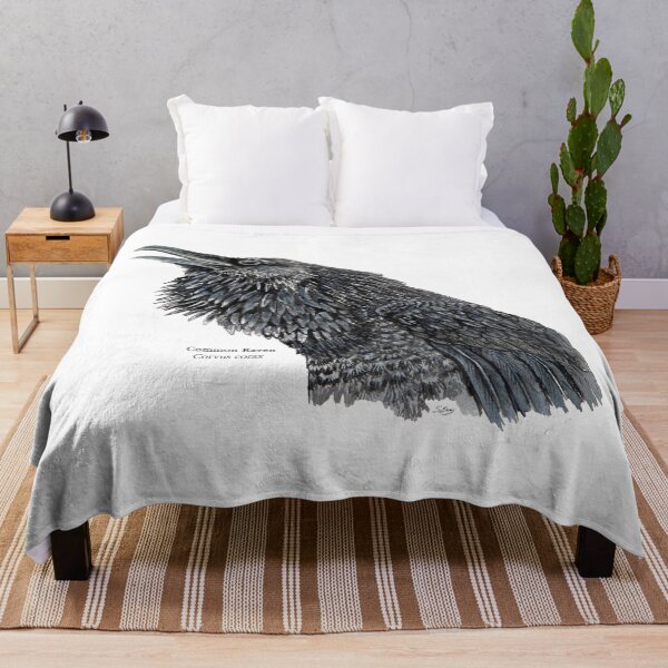 Item preview, Common Raven Painting designed and sold by Stephen Emms.