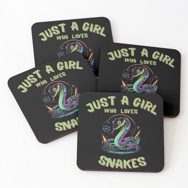 Item preview, Just A Girl Who Loves Snakes- Design For Snakes Lovers designed and sold by Ver-Payah.