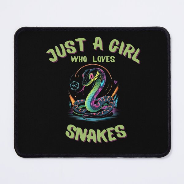 Item preview, Just A Girl Who Loves Snakes- Design For Snakes Lovers designed and sold by Ver-Payah.