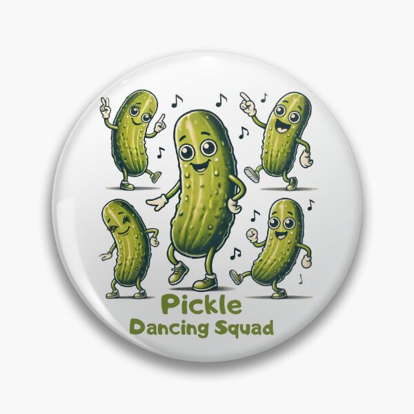 Item preview, Pickle Dancing Squad Pickles designed and sold by ToxiCool.