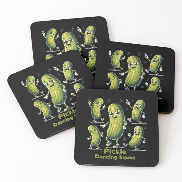 Item preview, Pickle Dancing Squad Pickles designed and sold by ToxiCool.