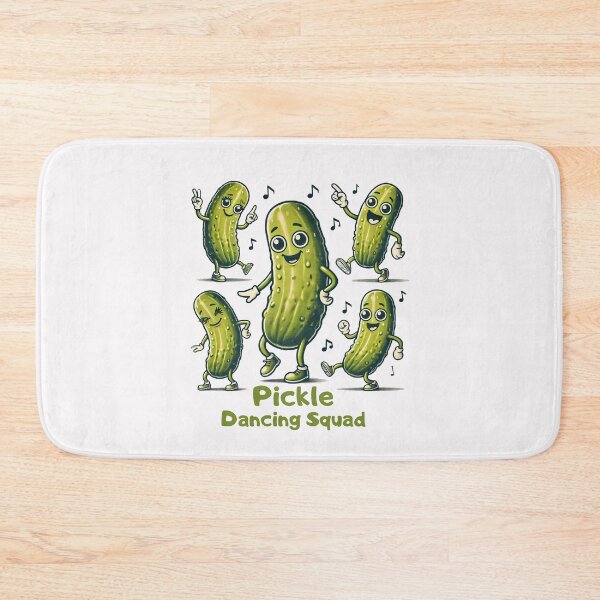 Item preview, Pickle Dancing Squad Pickles designed and sold by ToxiCool.