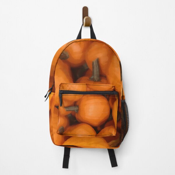 Item preview, Bright Orange Fall Pumpkins Digital Autumn Painting designed and sold by amgraphics.
