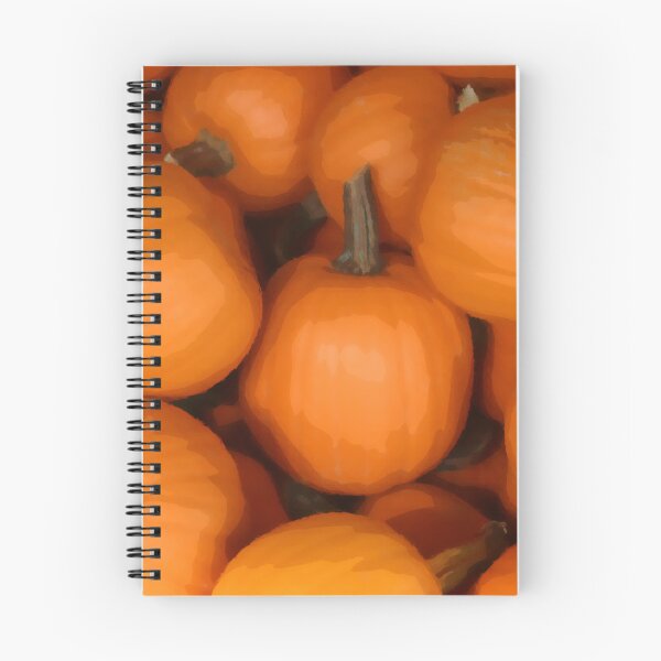 Item preview, Bright Orange Fall Pumpkins Digital Autumn Painting designed and sold by amgraphics.