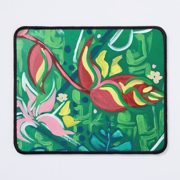 Item preview, Abstract Tropical Garden Painting (partial) designed and sold by alloftheinspired.
