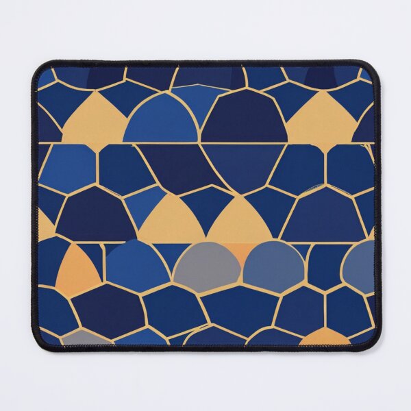 Item preview, Blue Geometric Tiles designed and sold by TondoMeander.
