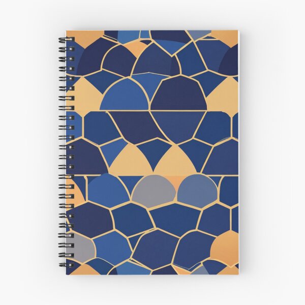 Item preview, Blue Geometric Tiles designed and sold by TondoMeander.