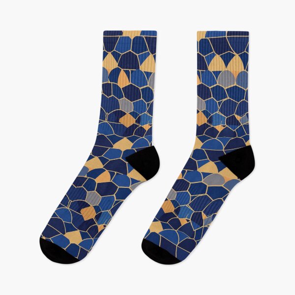 Item preview, Blue Geometric Tiles designed and sold by TondoMeander.
