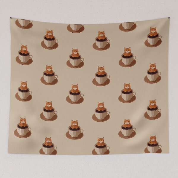 Item preview, Cat Tea Ginger designed and sold by CreatorStudios.