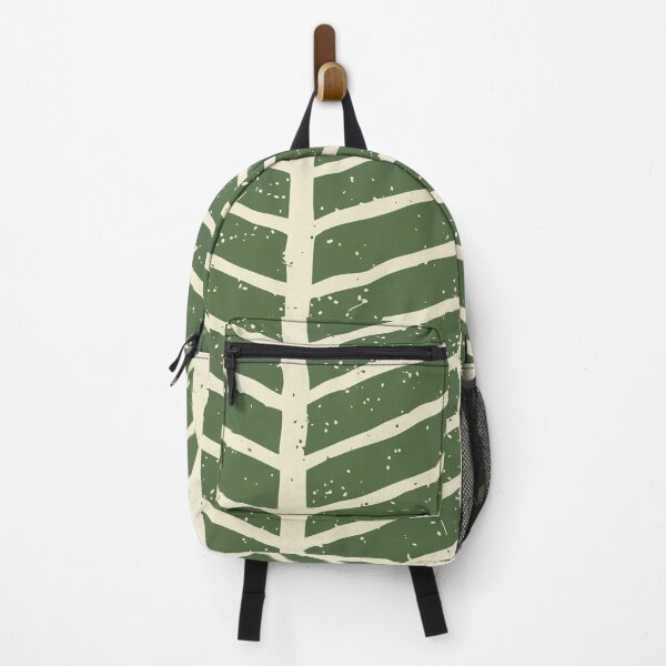 Item preview, Geometric Lines Pattern Green designed and sold by Jeallan Designs.