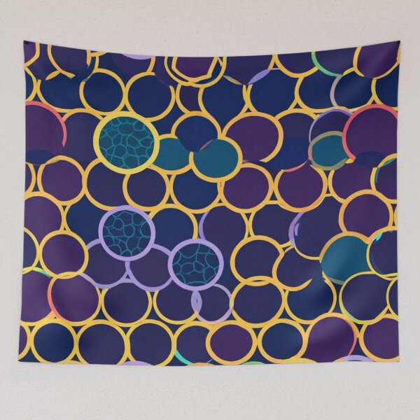 Item preview, Colorful Circles Pattern designed and sold by TondoMeander.