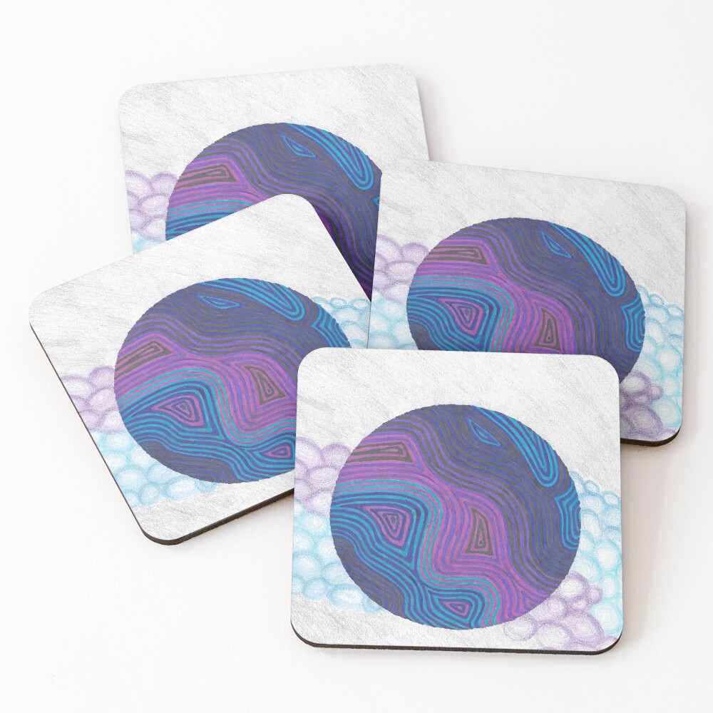 Item preview, Coasters (Set of 4) designed and sold by AbstractArielle.