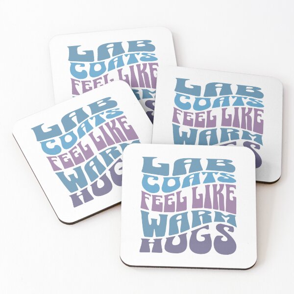 Item preview, Lab Coats Feel Like Warm Hugs | Funny Laboratory Technician | Funny Clinical Researchers | Funny Biochemists designed and sold by jadedscientist.