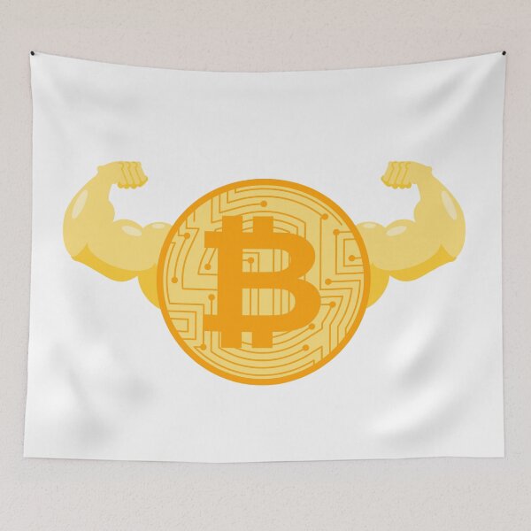 Item preview, The Muscle Bitcoin designed and sold by Never Stop Trading.
