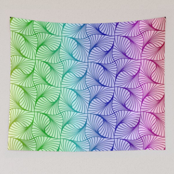 Item preview, Rainbow geometic design designed and sold by Artisfunforme.