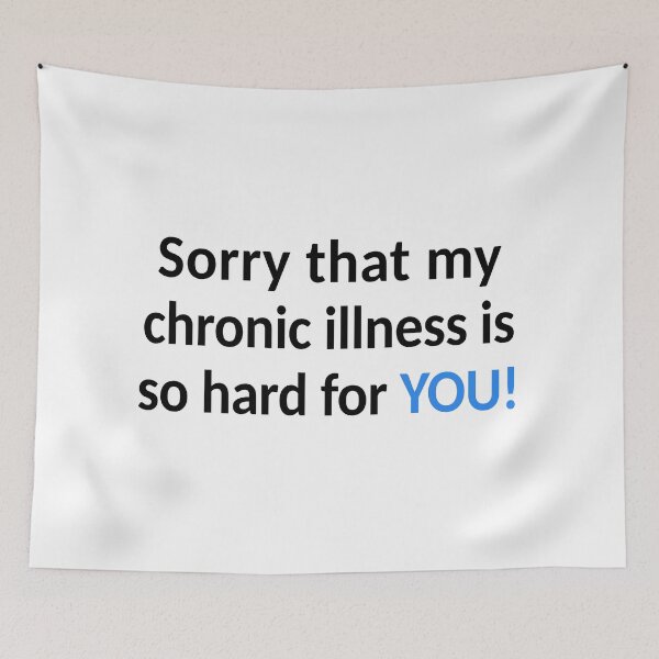 Item preview, Sorry My Chronic Illness So Hard You T-Shirts Hoodies Chronically Ill Autoimmune Disorders Sarcastic Tees Spoonies designed and sold by ChronicillnessT.