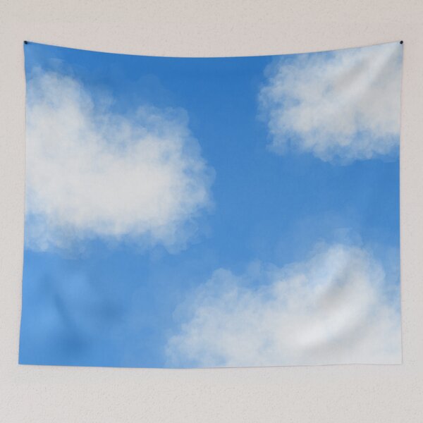 Item preview, Blue Sky with White Clouds designed and sold by Neranchara.
