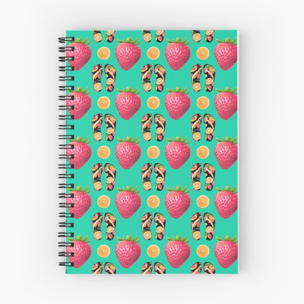 Item preview, Starberry, flip-flop and orange slice pattern designed and sold by Topmel.