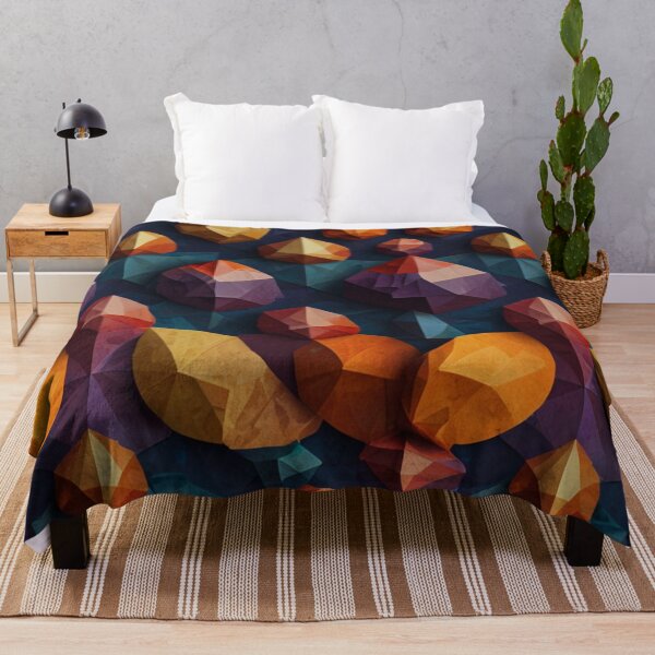 Item preview, Colorful Crystals Geometric Pattern designed and sold by TondoMeander.