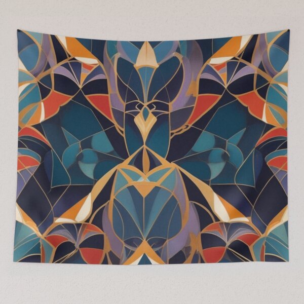Artikelvorschau, Buntes geometrisches Mandala-Muster entworfen und verkauft von TondoMeander.
