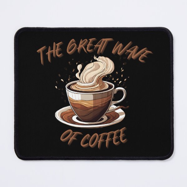 Item preview, The great wave of coffee designed and sold by ViViTulip.