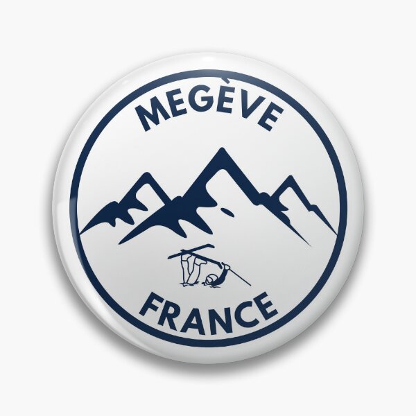 Item preview,  Cool Megeve Ski Resort France Mountain designed and sold by karmdaf.