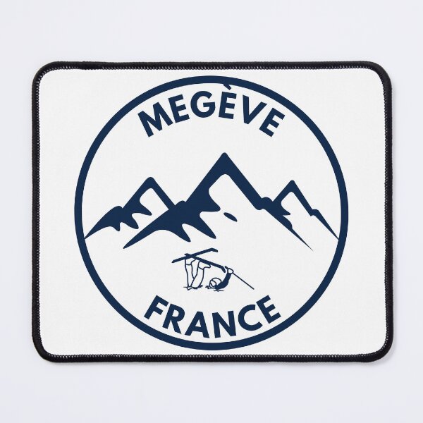 Item preview, Cool Megeve Ski Resort France Mountain designed and sold by karmdaf.
