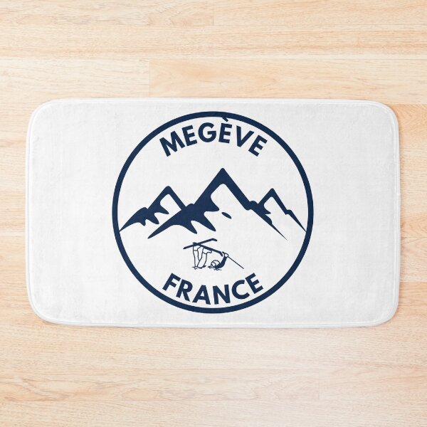 Item preview,  Cool Megeve Ski Resort France Mountain designed and sold by karmdaf.