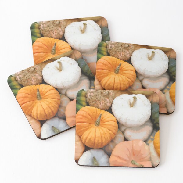 Item preview, Fall Heirloom Pumpkin and Gourd Digital Autumn Painting designed and sold by amgraphics.