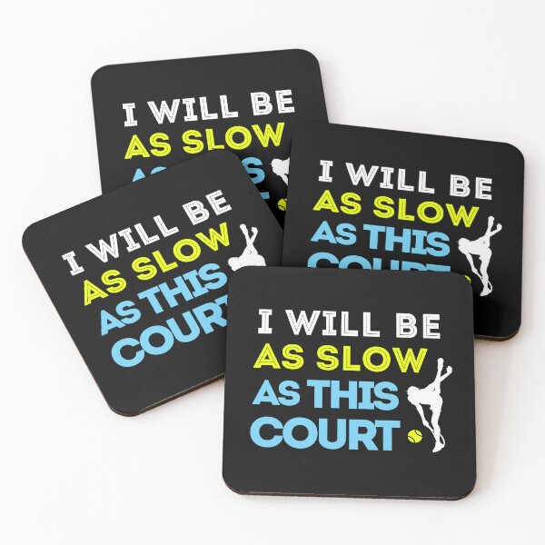 Item preview, Daniil Medvedev Slow Court Tennis Player Quote designed and sold by WUNMANAMI.