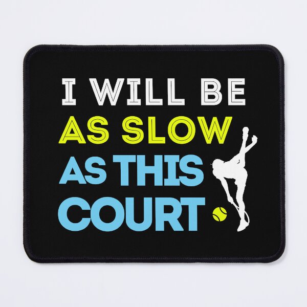 Item preview, Daniil Medvedev Slow Court Tennis Player Quote designed and sold by WUNMANAMI.