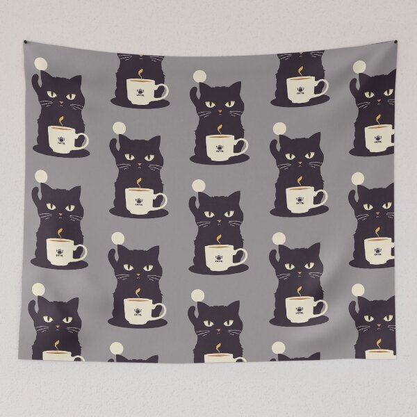 Item preview, Cat Latte "Catte" designed and sold by CreatorStudios.