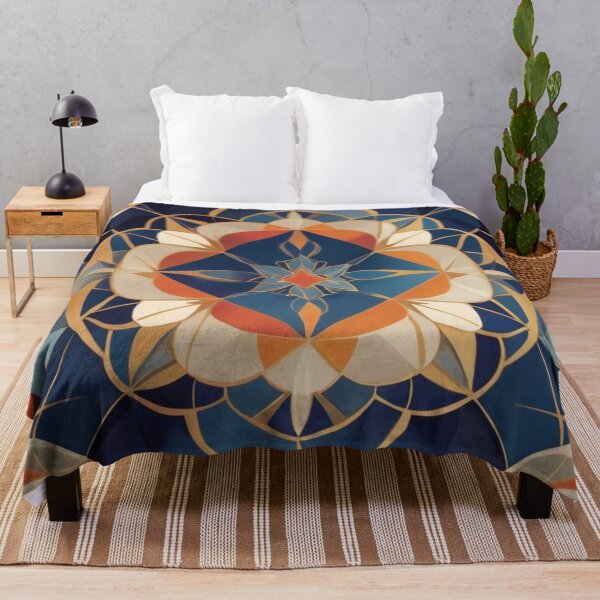 Artikelvorschau, Geometrisches Blumen-Mandala-Muster entworfen und verkauft von TondoMeander.