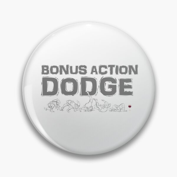 Item preview, Bonus action Dodge designed and sold by Maou Hero.