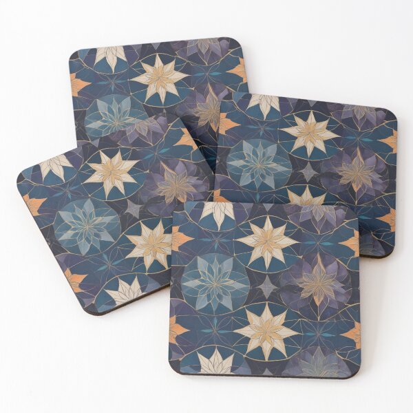 Item preview, Flowers Geometric Pattern designed and sold by TondoMeander.