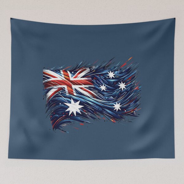 Item preview, Australian Flag designed and sold by maistendencias.