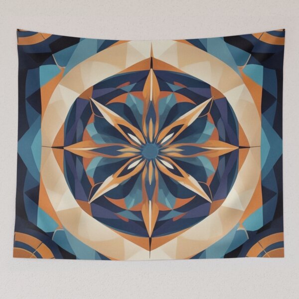 Artikelvorschau, Geometrischer Mandala-Stern entworfen und verkauft von TondoMeander.