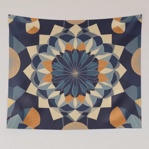 Artikelvorschau, Geometrische Mandala-Blume entworfen und verkauft von TondoMeander.