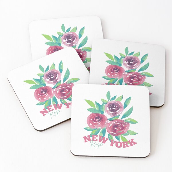 Item preview, New York State Flower Rose Classic T-shirt Sticker designed and sold by ThinkNature!.