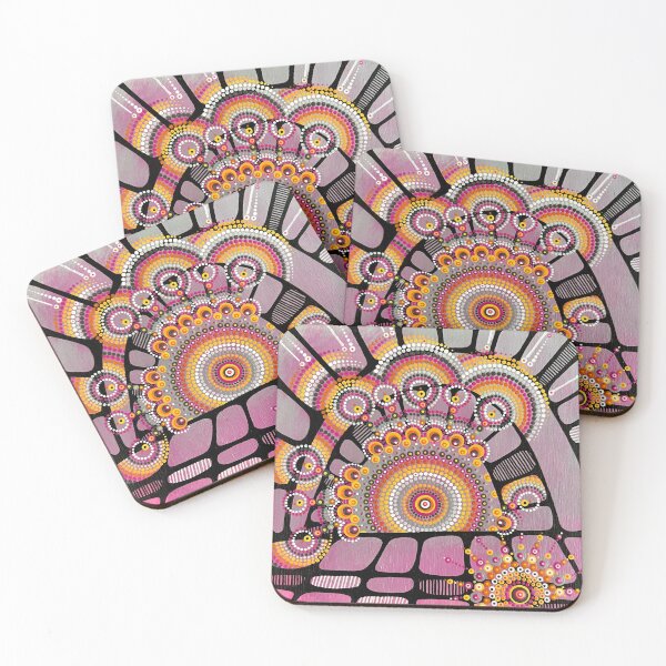 Item preview, Zen Archway Pink Yellow White Painting designed and sold by smaddockdesigns.
