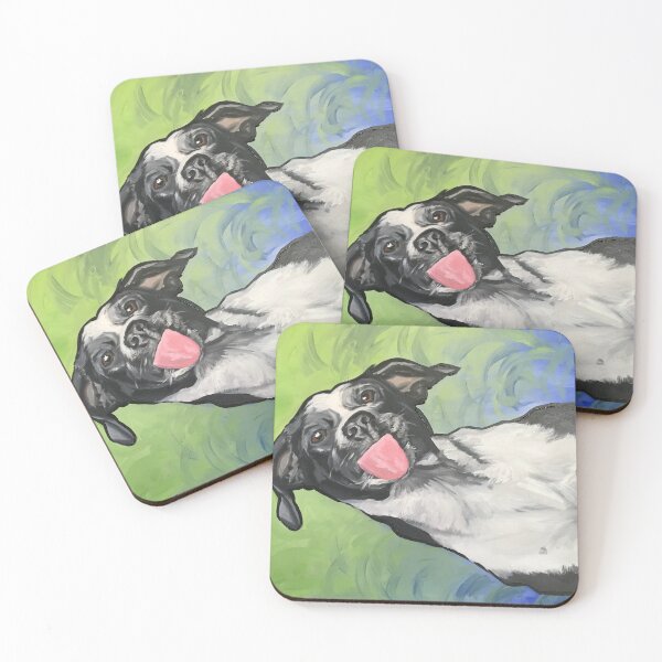 Item preview, Funny Dog Tongue (Full) Painting designed and sold by alloftheinspired.