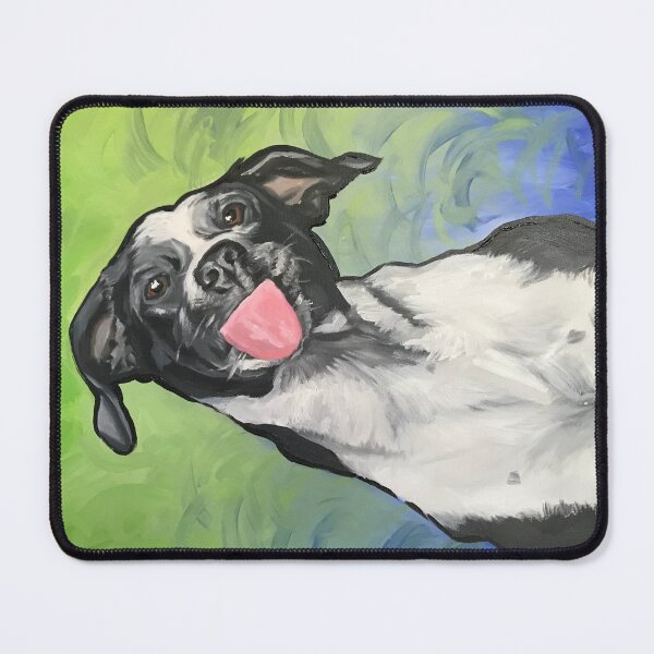 Item preview, Funny Dog Tongue (Full) Painting designed and sold by alloftheinspired.