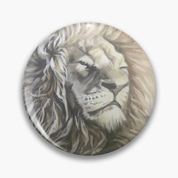 Item preview, Lion Portrait Painting designed and sold by alloftheinspired.